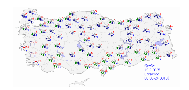 Ankara ve İstanbul'a kar geliyor